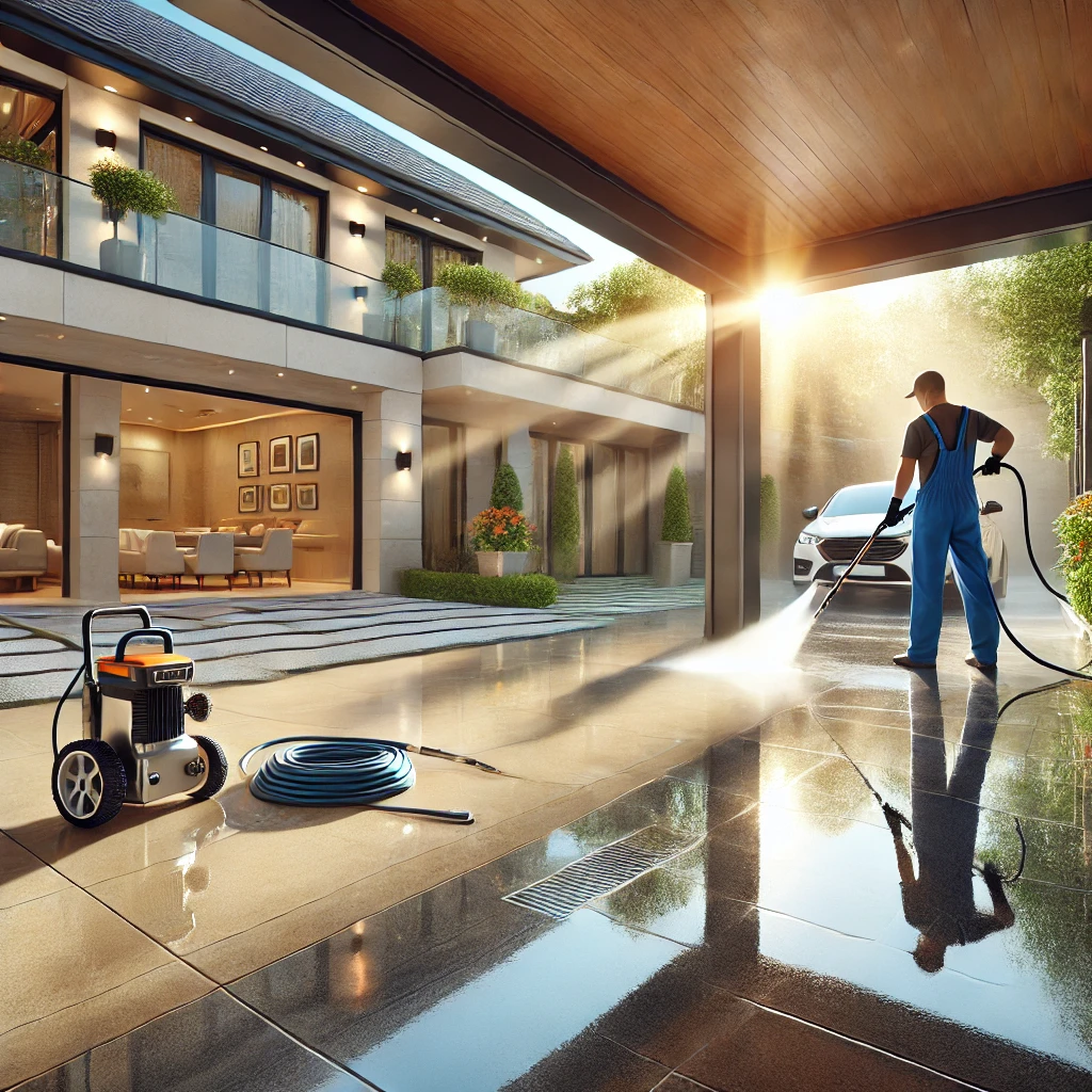 Terrasse, Garage, Porte de garage